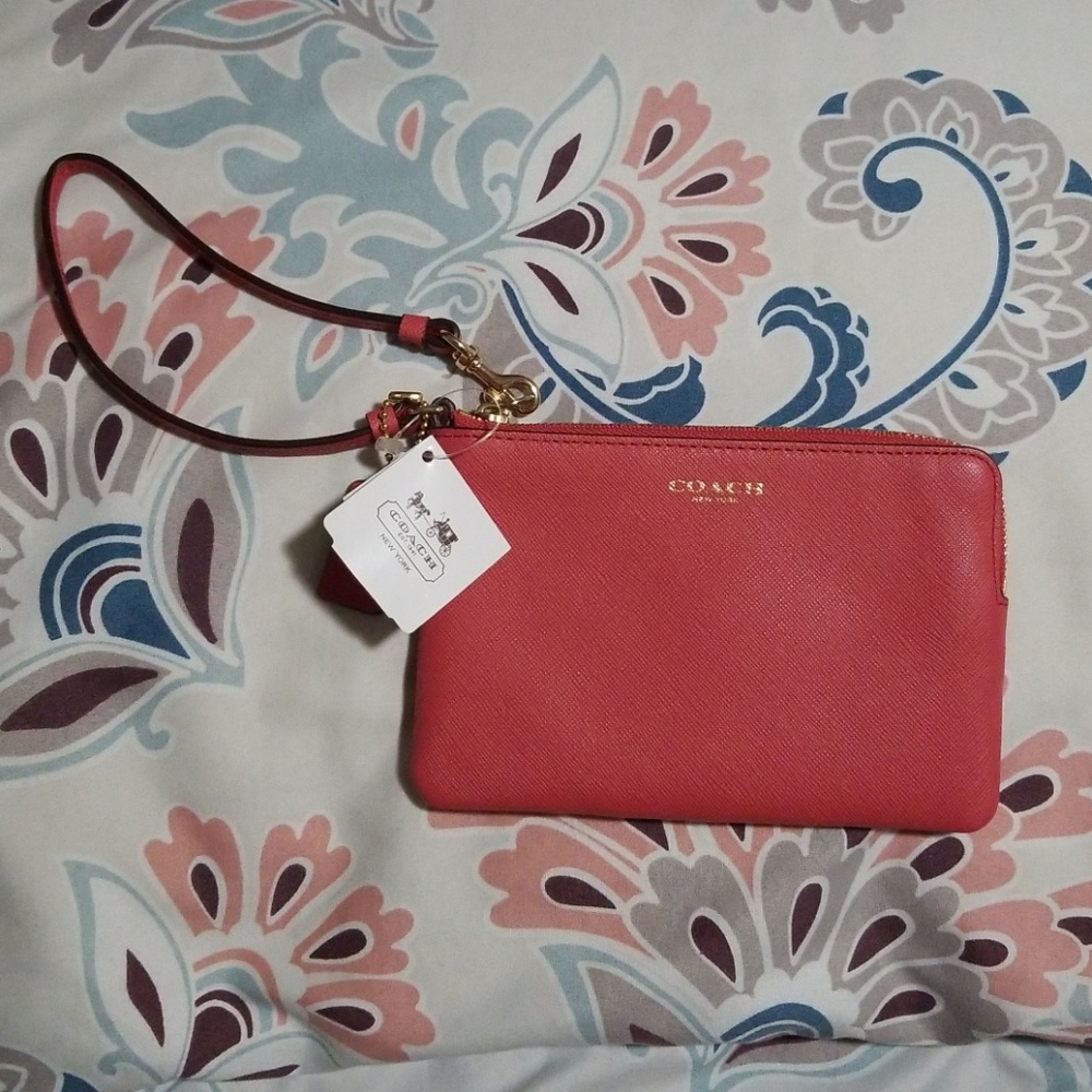 Small Coach Wristlet